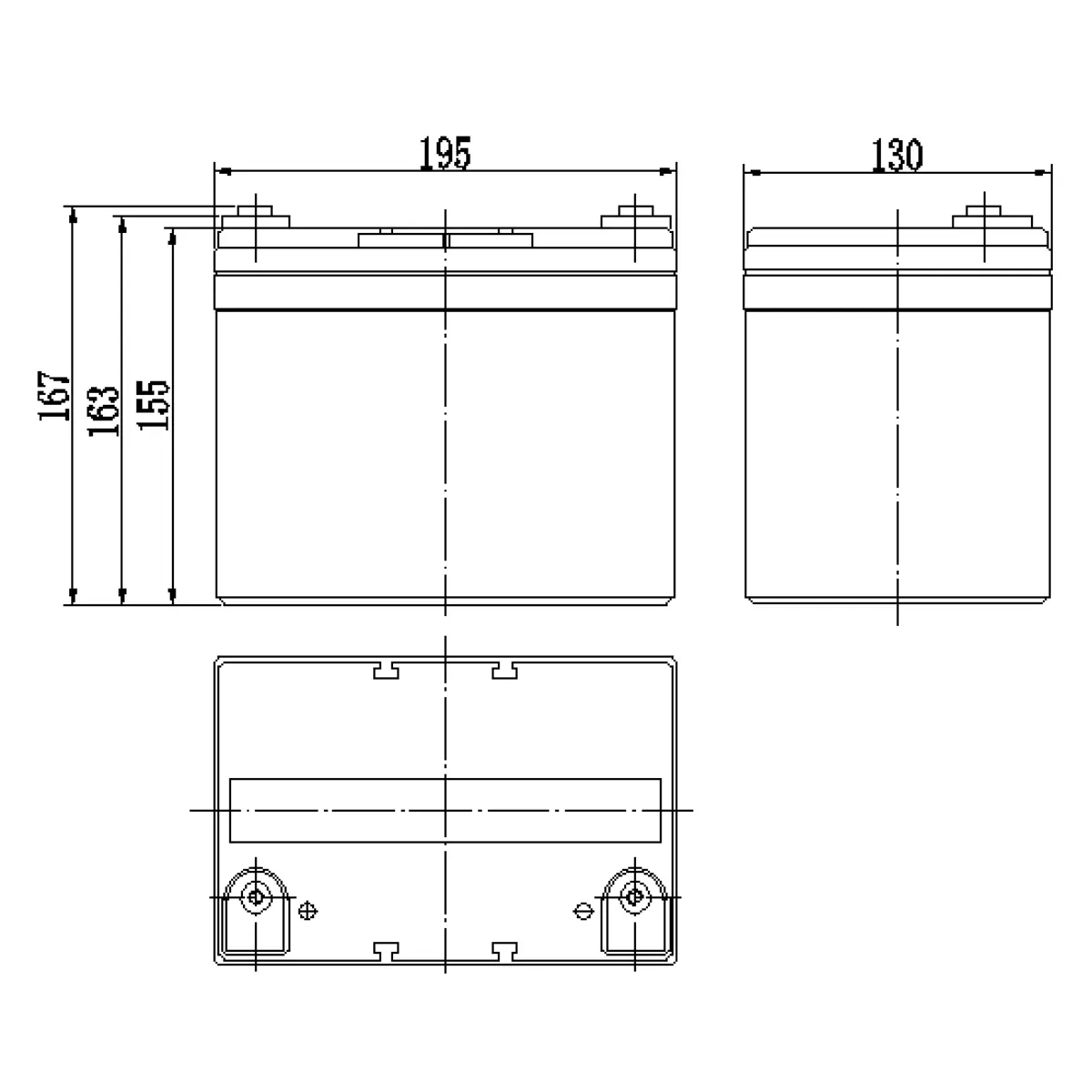 Аккумуляторная батарея MNB Battery MM 33-12