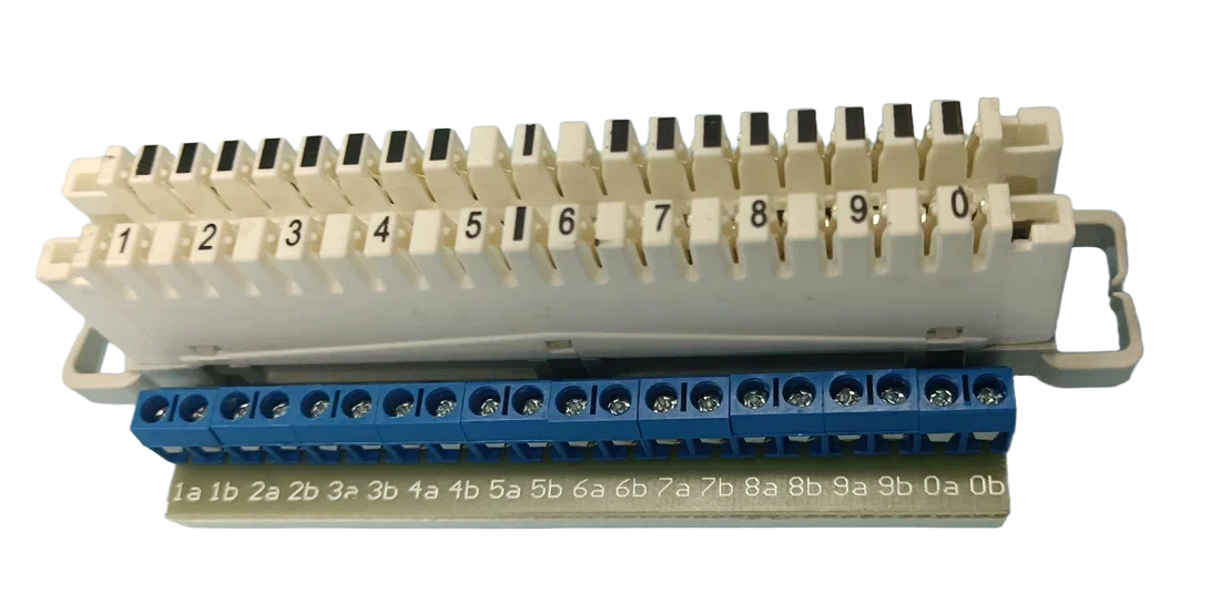  Размыкаемый плинт NT-Link 2/10 NT-D008 LSA-PLUS 